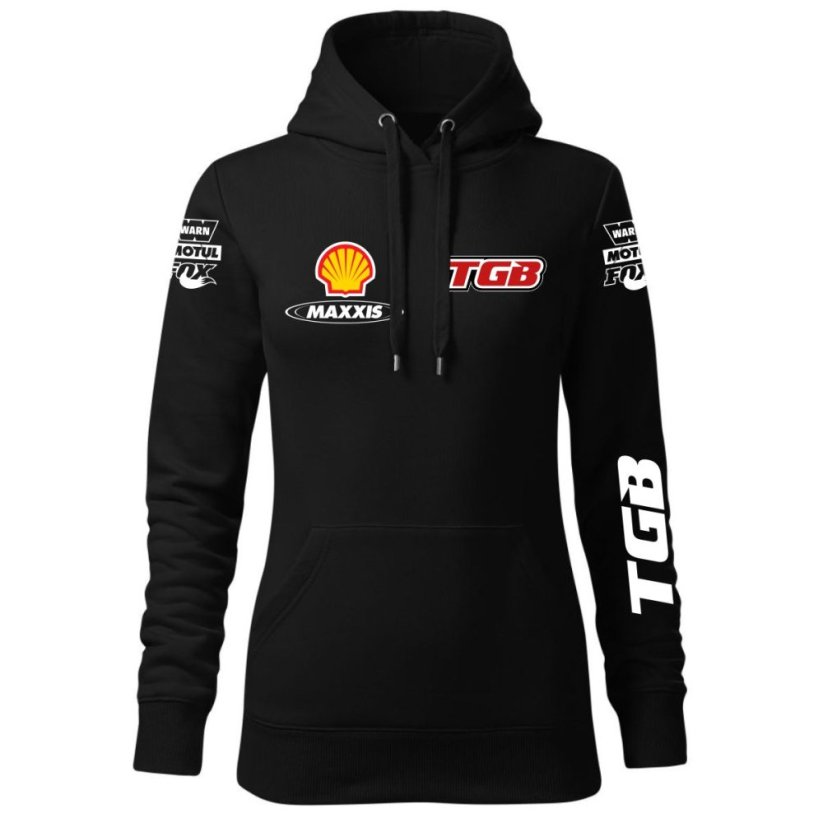 Damska bluza motocyklowa TGB - czarny - Rozmiar: XS