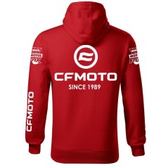 Motoros Férfi Kapucnis CF Moto - Piros