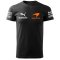 T-shirt Męski Mclaren - Czarny (Orange)