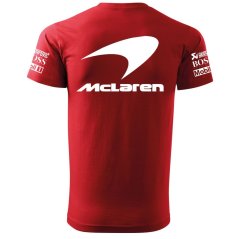 T-shirt Męski Mclaren - Czerwone