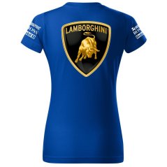 Női Póló Lamborghini - Kék