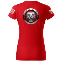 Koszulka Damska Jaguar 2 - Czerwona
