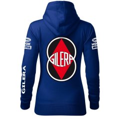 Motoros Női Kapucnis Gilera - Kék