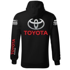 Autóipari Férfi Kapucnis Toyota - Fekete