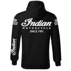 Męska bluza motocyklowa Indian Motorcycle - czarny