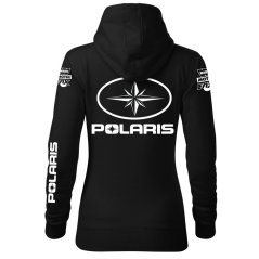 Motoros Női Kapucnis Polaris - Fekete