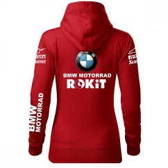 Damska bluza motocyklowa BMW Motorrad - czerwona