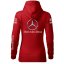 Bluza samochodowa dla kobiet Mercedes Benz - czerwona - Rozmiar: XL