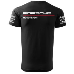 Férfi Póló Porsche - Fekete