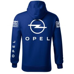 Autóipari Férfi Kapucnis Opel - Kék