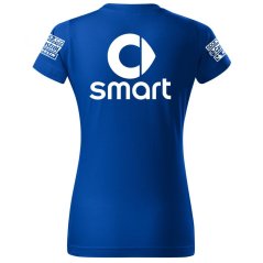 T-shirt Damski Smart - Niebieski