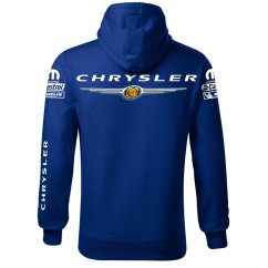 Autóipari Férfi Kapucnis Chrysler - Kék
