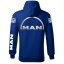 Autóipari Férfi Kapucnis Man - Kék - Méret: L