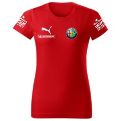 Koszulka Damska Alfa Romeo - Czerwona