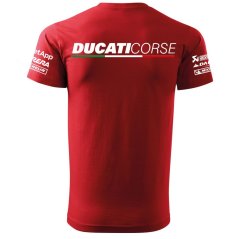 T-shirt Męski Ducati - Czerwone