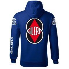 Męska bluza motocyklowa Gilera - Niebieski