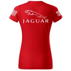 Koszulka Damska Jaguar - Czerwona