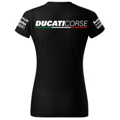 Női Póló Ducati - Fekete