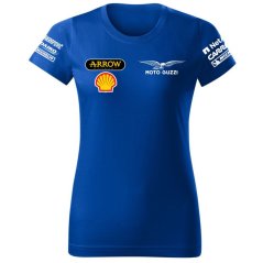 Női Póló Moto Guzzi - Kék