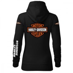 Damska bluza motocyklowa Harley-Davidson - Czarny