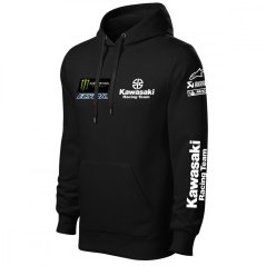 Męska bluza motocyklowa Kawasaki - Czarny