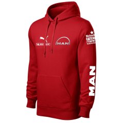 Męska bluza samochodowa Man - Czerwony