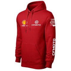 Motoros Férfi Kapucnis CF Moto - Piros