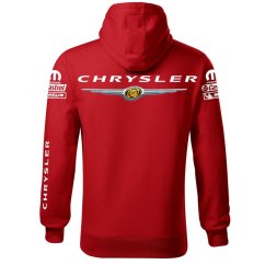 Autóipari Férfi Kapucnis Chrysler - Piros