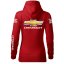 Bluza samochodowa dla kobiet Chevrolet - czerwona - Rozmiar: L