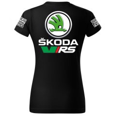 Női Póló Škoda RS - Fekete