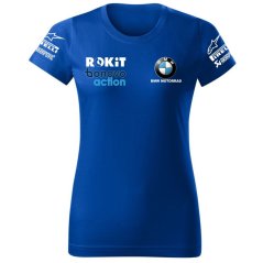 T-shirt Damski BMW Motorrad - Niebieski